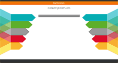 Desktop Screenshot of marketinghealth.com