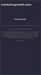 Mobile Screenshot of marketinghealth.com